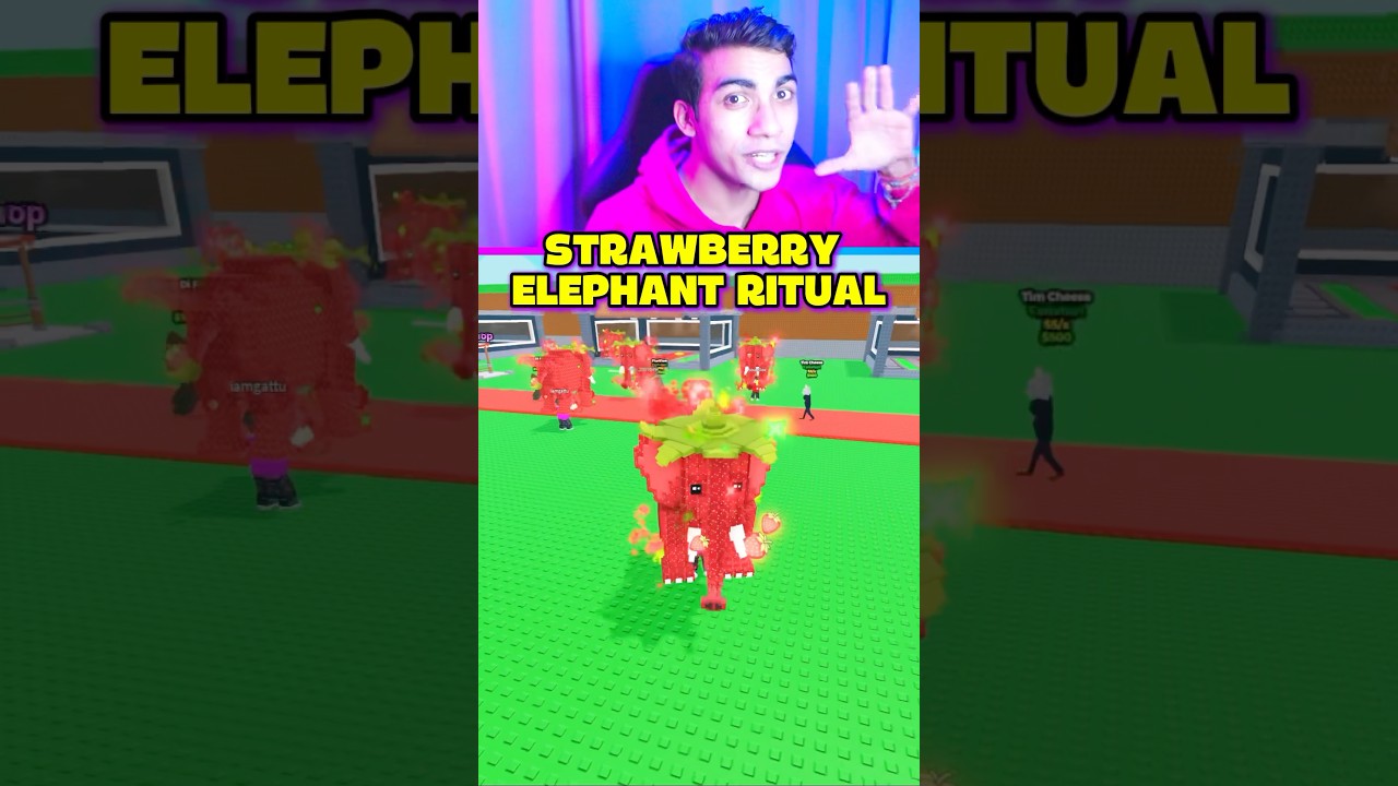 STRAWBERRY ELEPHANT RITUAL STEAL A BRAINROT 😱