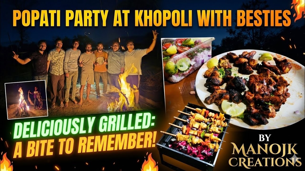 Popati Party | #2026 | #freefire #freinds #travel #food #vlog #karjat #party #enjoy #night #post 