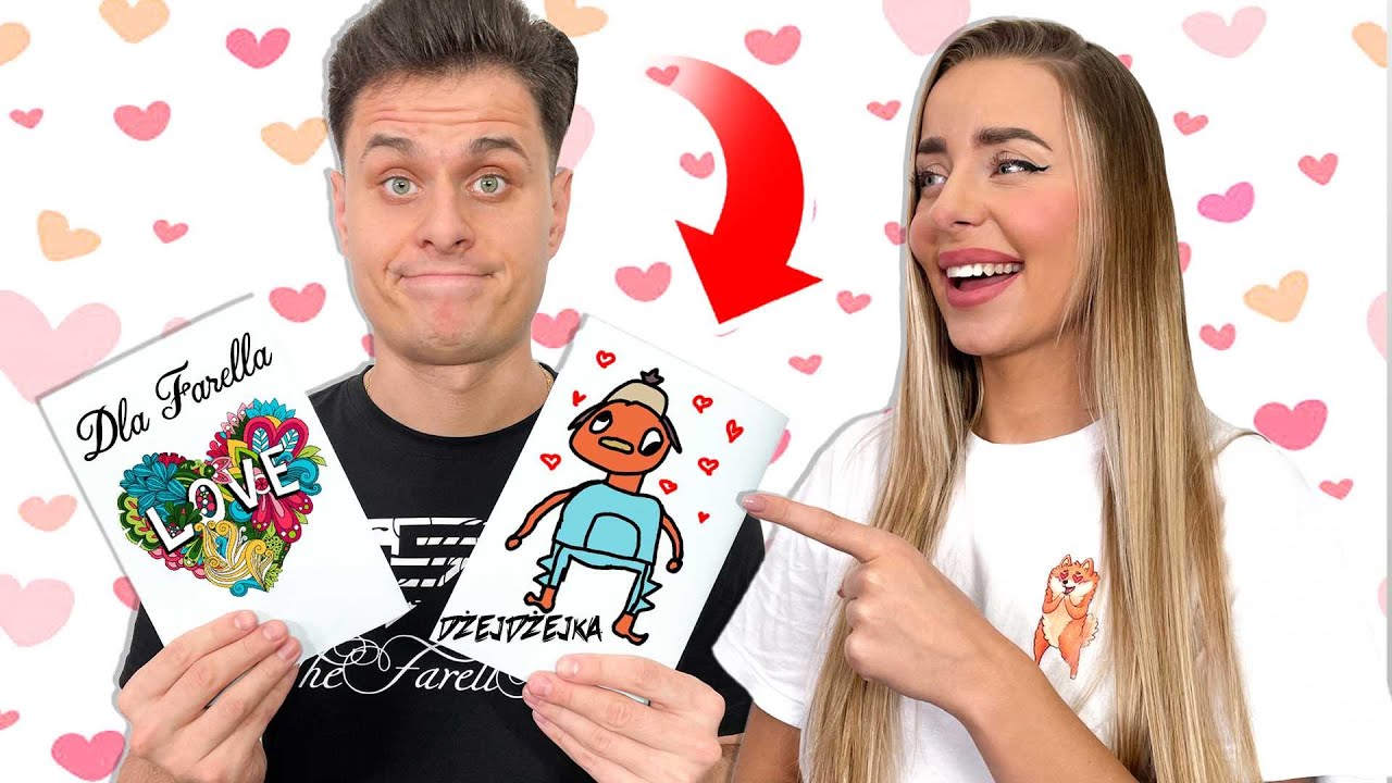 Kartka Walentynkowa Challenge 😂 (Jak zrobić kartkę walentynkową? )