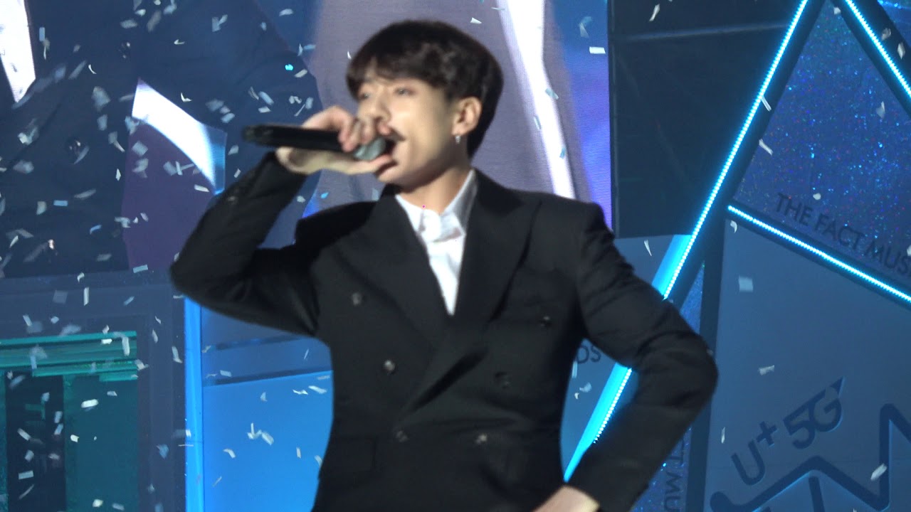 190424 The Fact Music Awards [ I DOL] Ending BTS JUNGKOOK FOCUS/ 방탄소년단 정국직캠