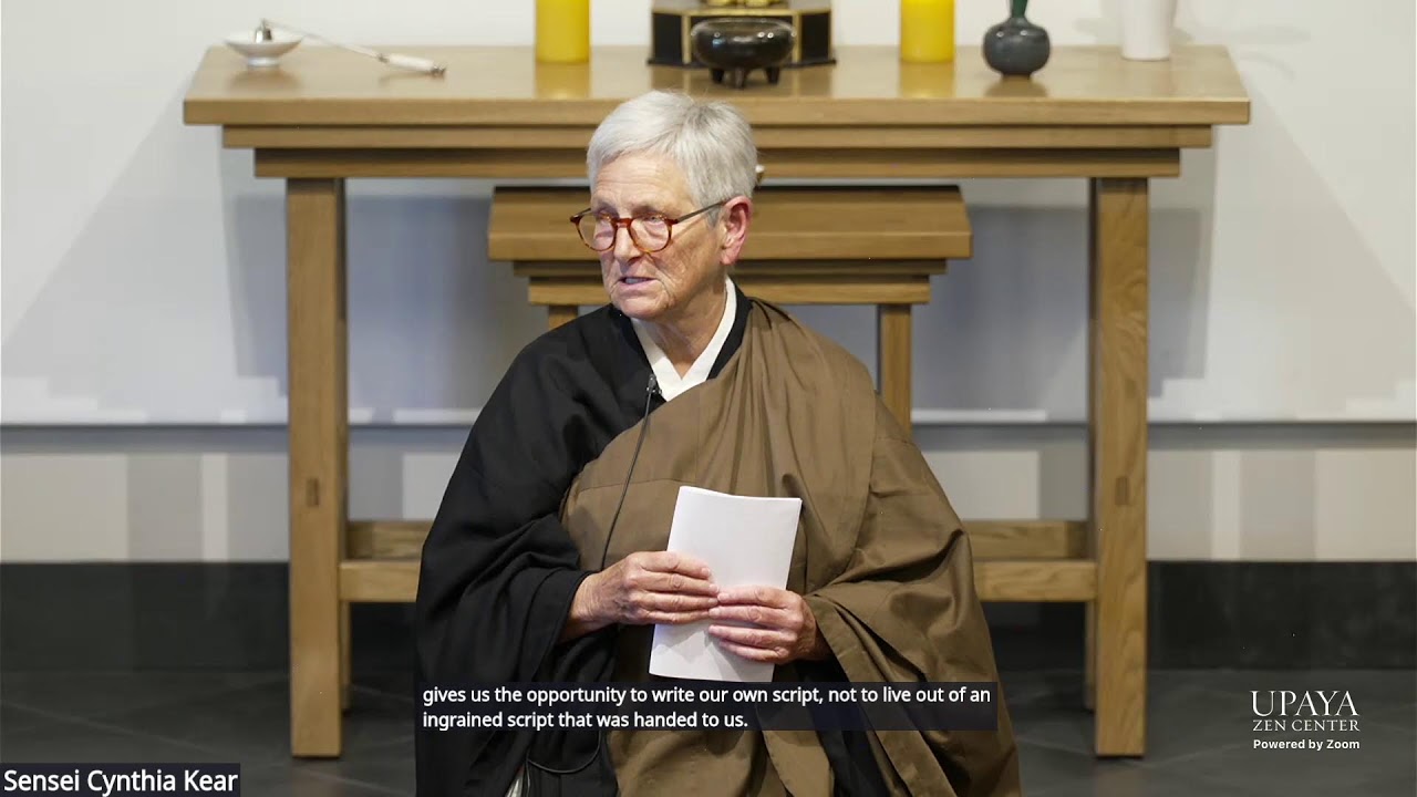 Zazen & Dharma Talk: with Sensei Cynthia Kear