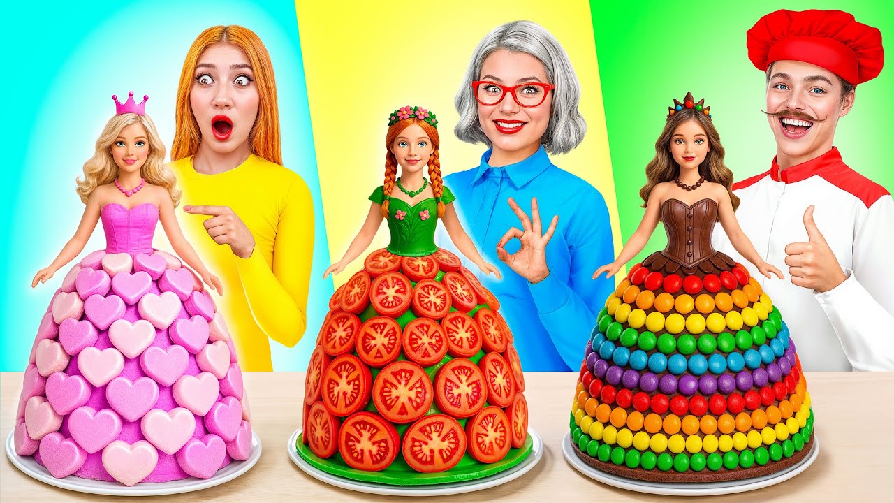 Кулинарный Челлендж: Я против Бабушки | Забавная Кулинарная Битва от Multi DO Challenge