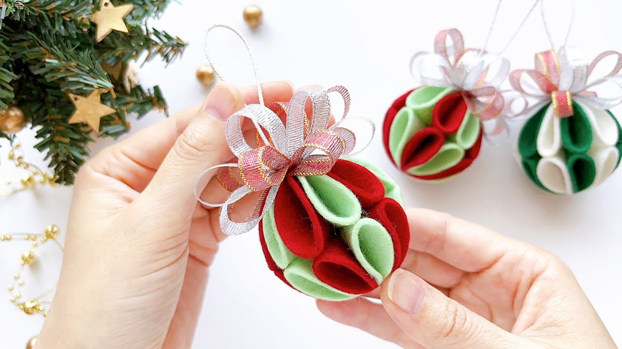 Сделай сам рождественское украшение | DIY Christmas Ornament Decoration Idea