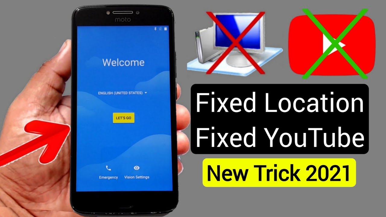 Moto E4/E4 Plus FRP BYPASS 2021 | Fixed Location (Without PC) New Trick 🔥🔥🔥