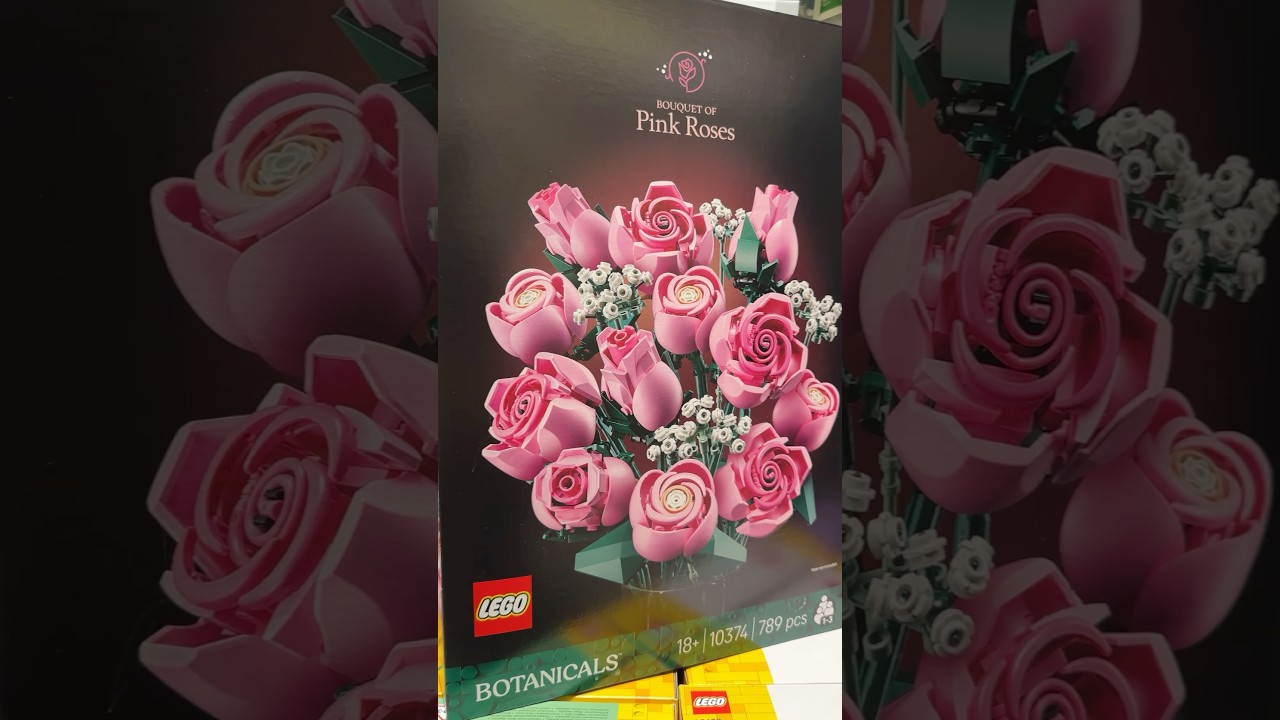 Can You Believe These Roses Are LEGO?