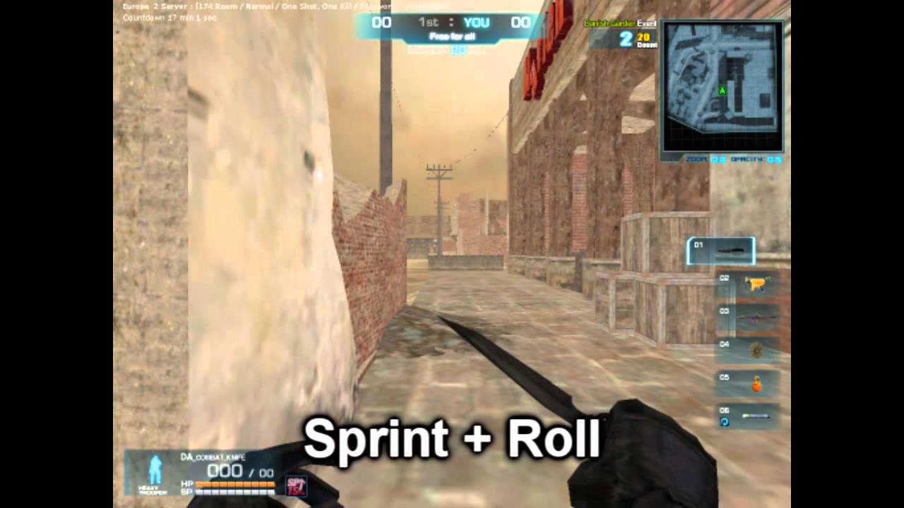 WarRock Tutorial - Bunny Hop With Heavy Weapons - Cryption