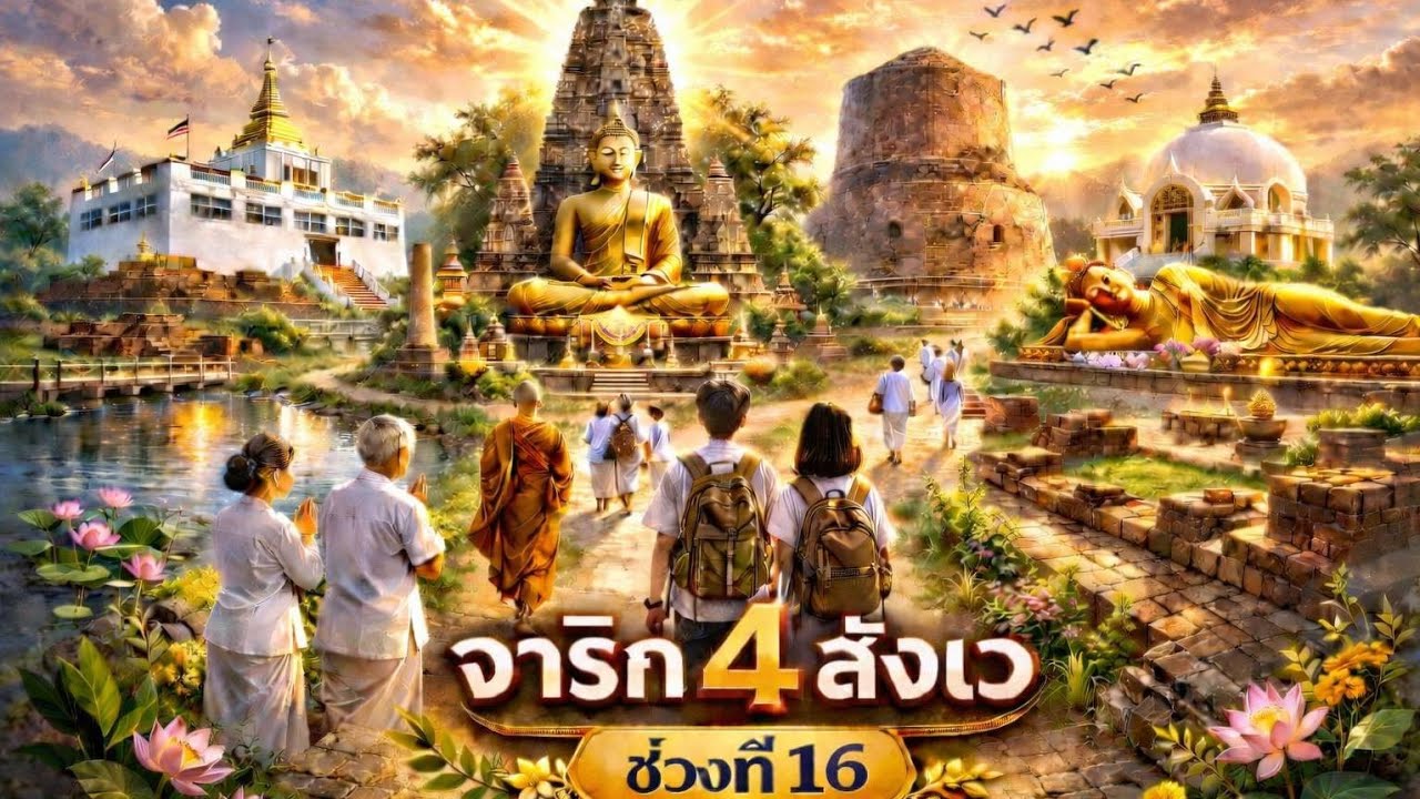 EP1015 จาริก 4 สังเวชนียสถาน ช่วงที่ 16