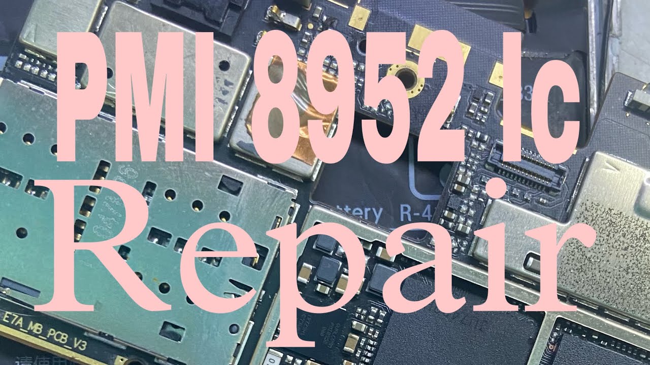 👉📱🔥redmi note 5 power Ic repair 👍