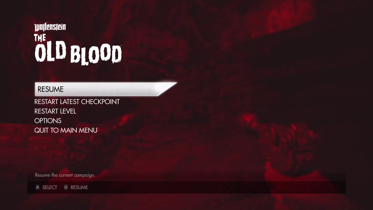 Wolfenstein The Old Blood Stream
