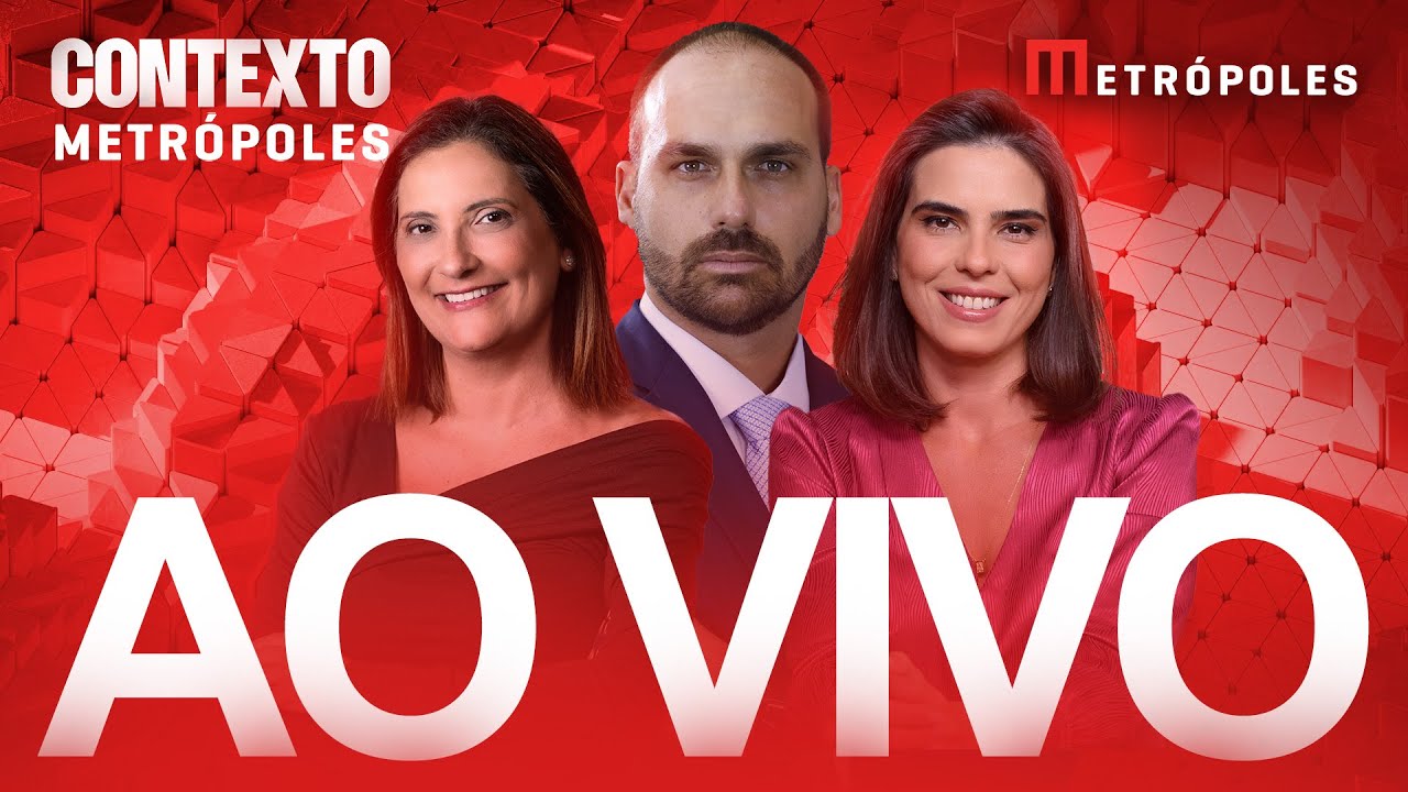 AO VIVO: Contexto Entrevista Eduardo Bolsonaro faltando 4 dias para o julgamento de Jair Bolsonaro
