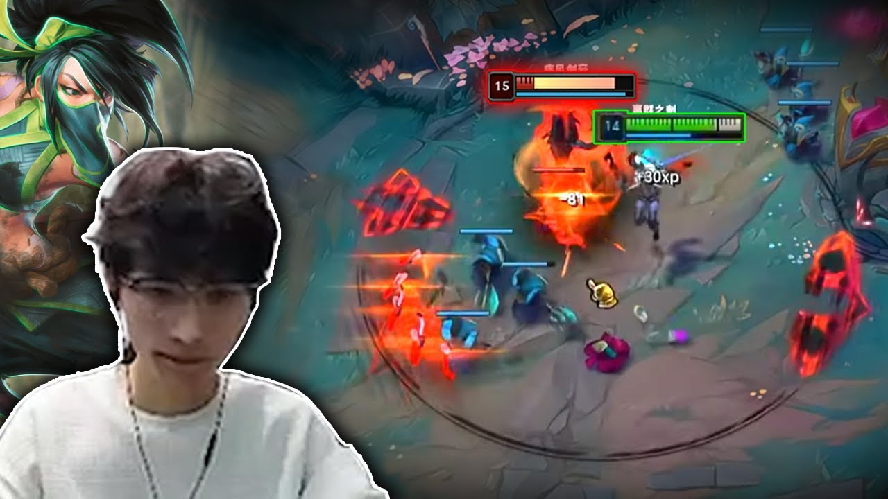 When BeiFeng Akali meet Yasuo - Engsub