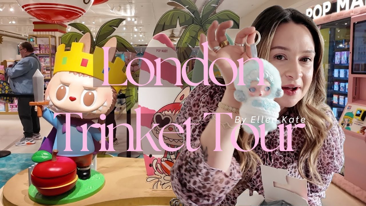 London’s Cutest Trinket Shops Tour 🧸✨ | Labubu, Jellycat, Hello Kitty, Sonny Angels & More!