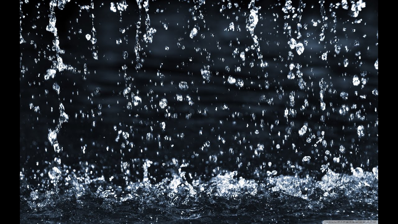 Relax rain for sleep 4k  Relaxing rain on the window with distant thunder sounds for sleep