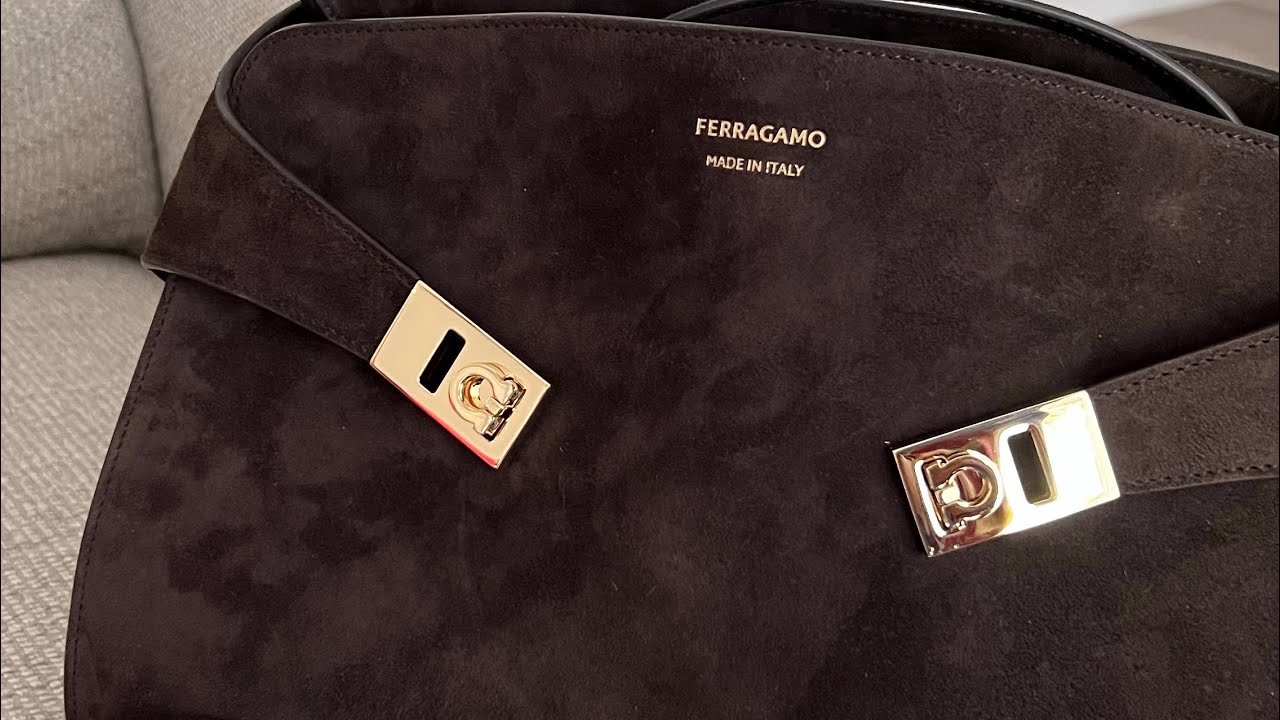 Распаковка сумки Ferragamo Hug Bag
