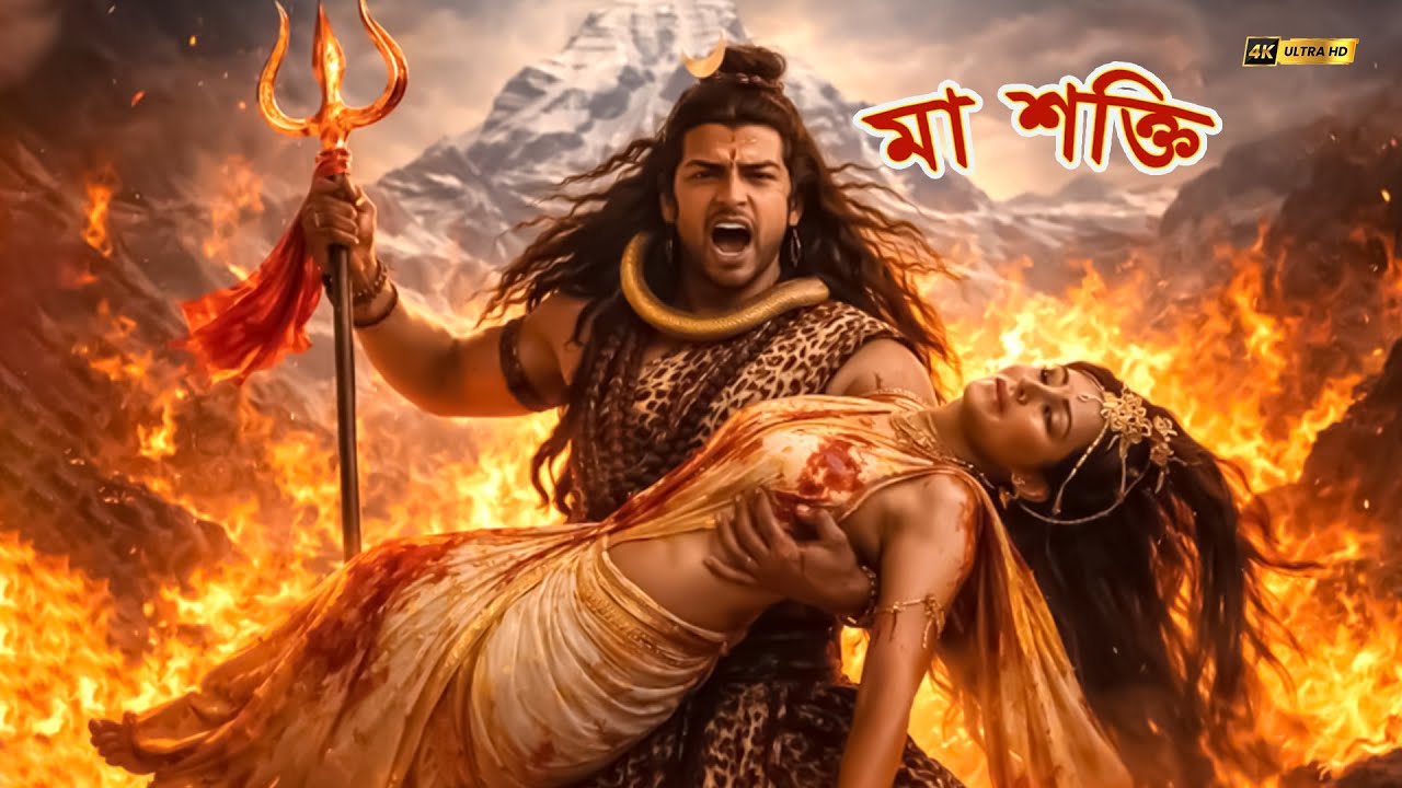 মাতা পার্বতীর পার্থিব দেহ নিয়ে, মহাদেব অগ্নিতে তাণ্ডব করেছিলেন | মা শক্তি | Maa Shakti | #durgamaa