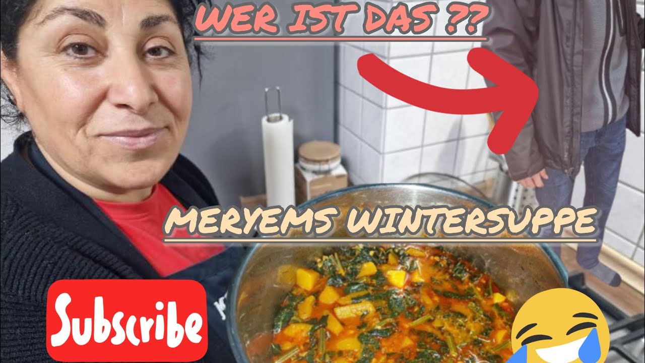 SPINAT KÜRBIS BULGUR SUPPE MIT NEUEM KAMERAMANN WINTERREZEPT