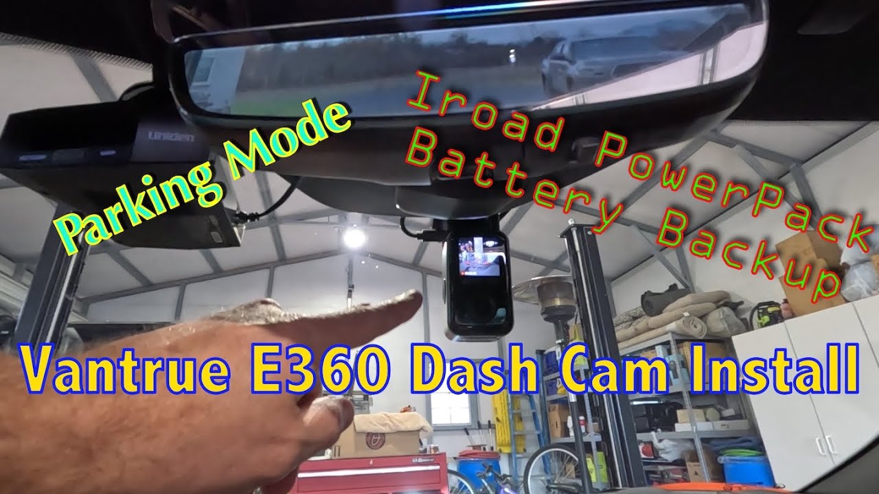 Vanture E360 and Iroad Powerpack Pro battery Install for Parking Mode in the C8 Corvette