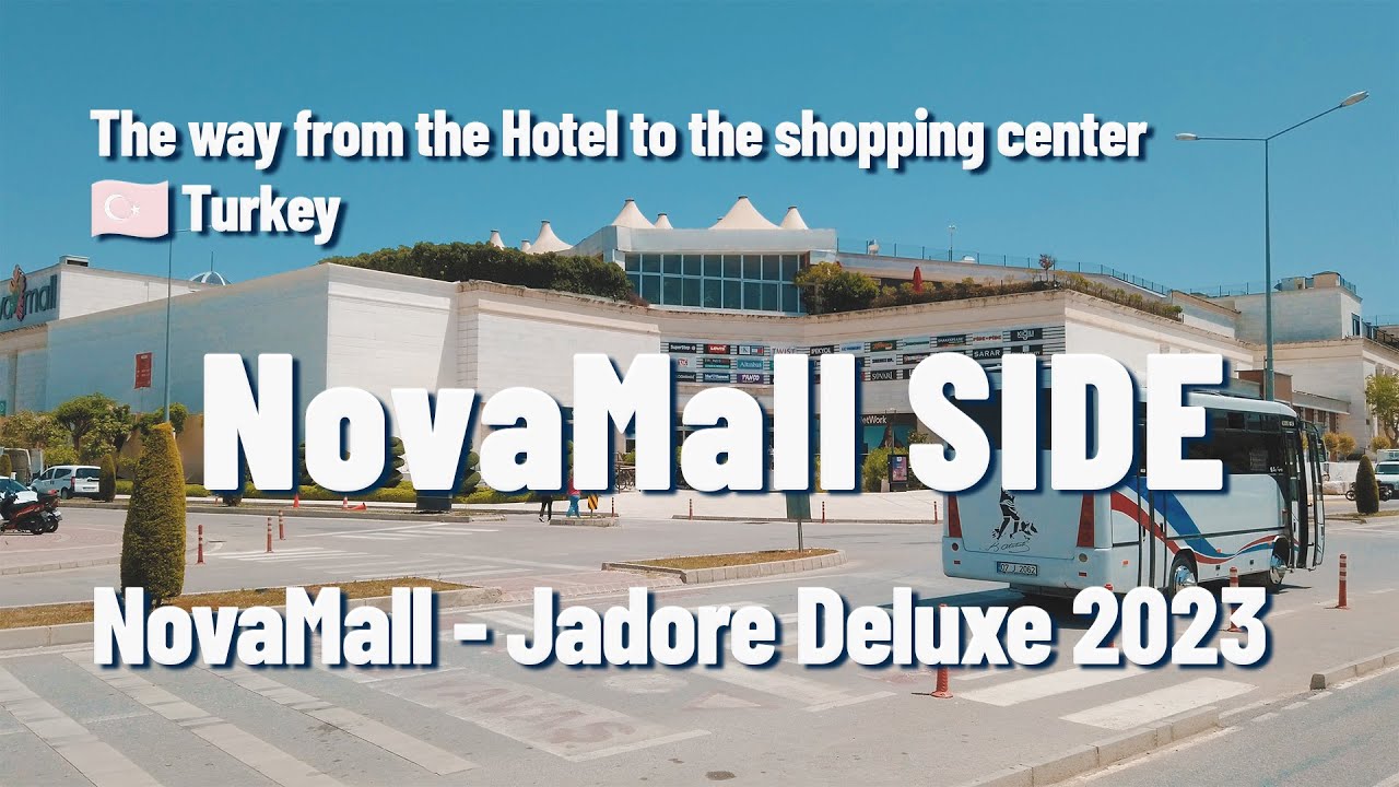 NovaMall Side Manavgat - Jadore Deluxe The way from the Hotel to the shopping center 🇹🇷 Turkey 2023