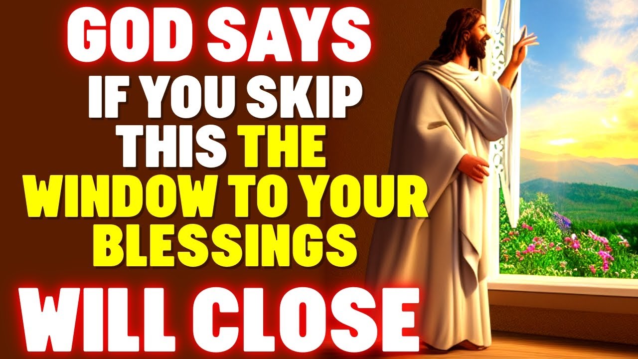 GOD SAYS HE WILL GIVE YOU BLESSINGS IF YOU WATCH THIS NOW
