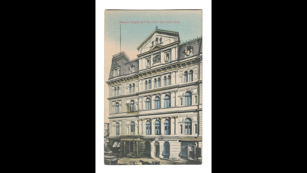 150 Years Grand Lodge Headquarters at this location!