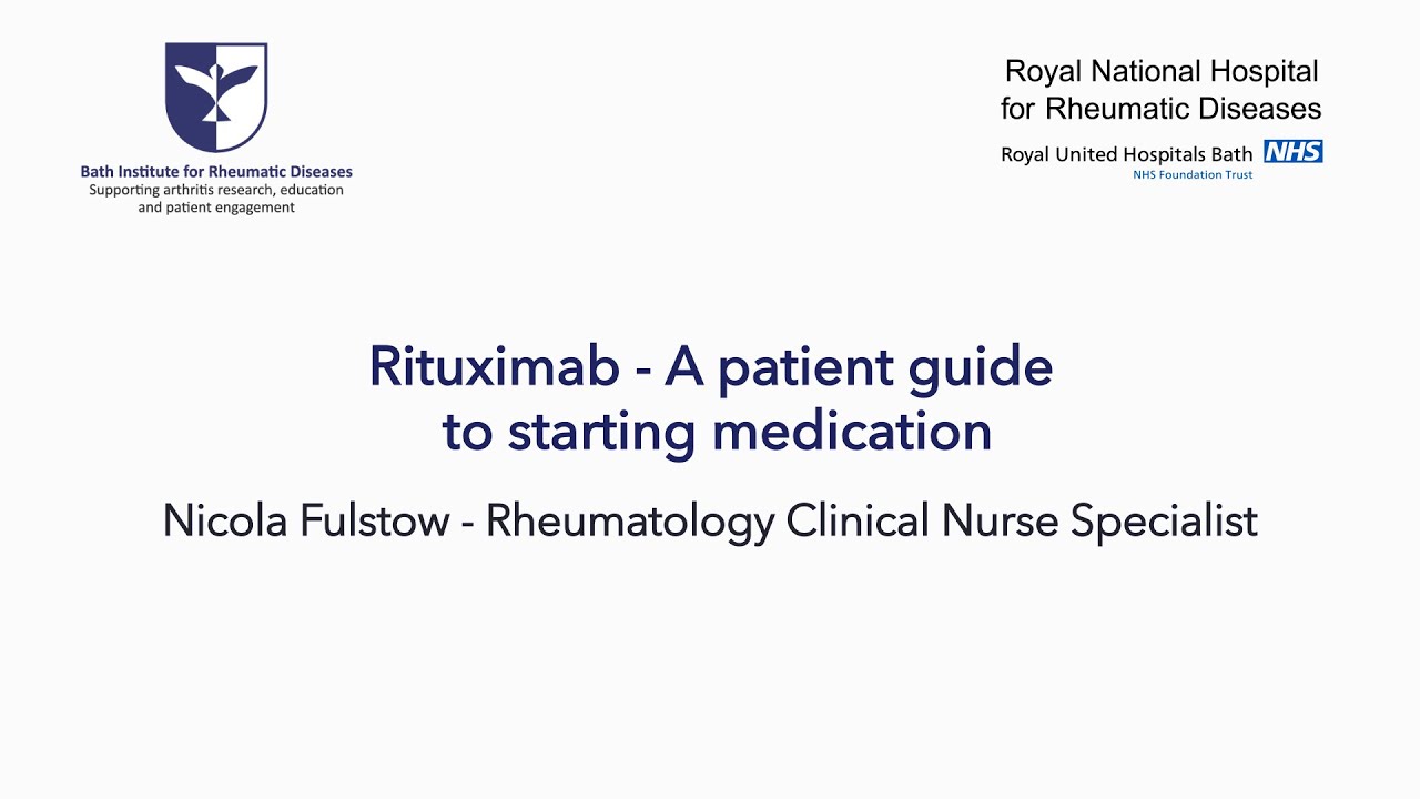 Rituximab   A patient guide  to starting medication