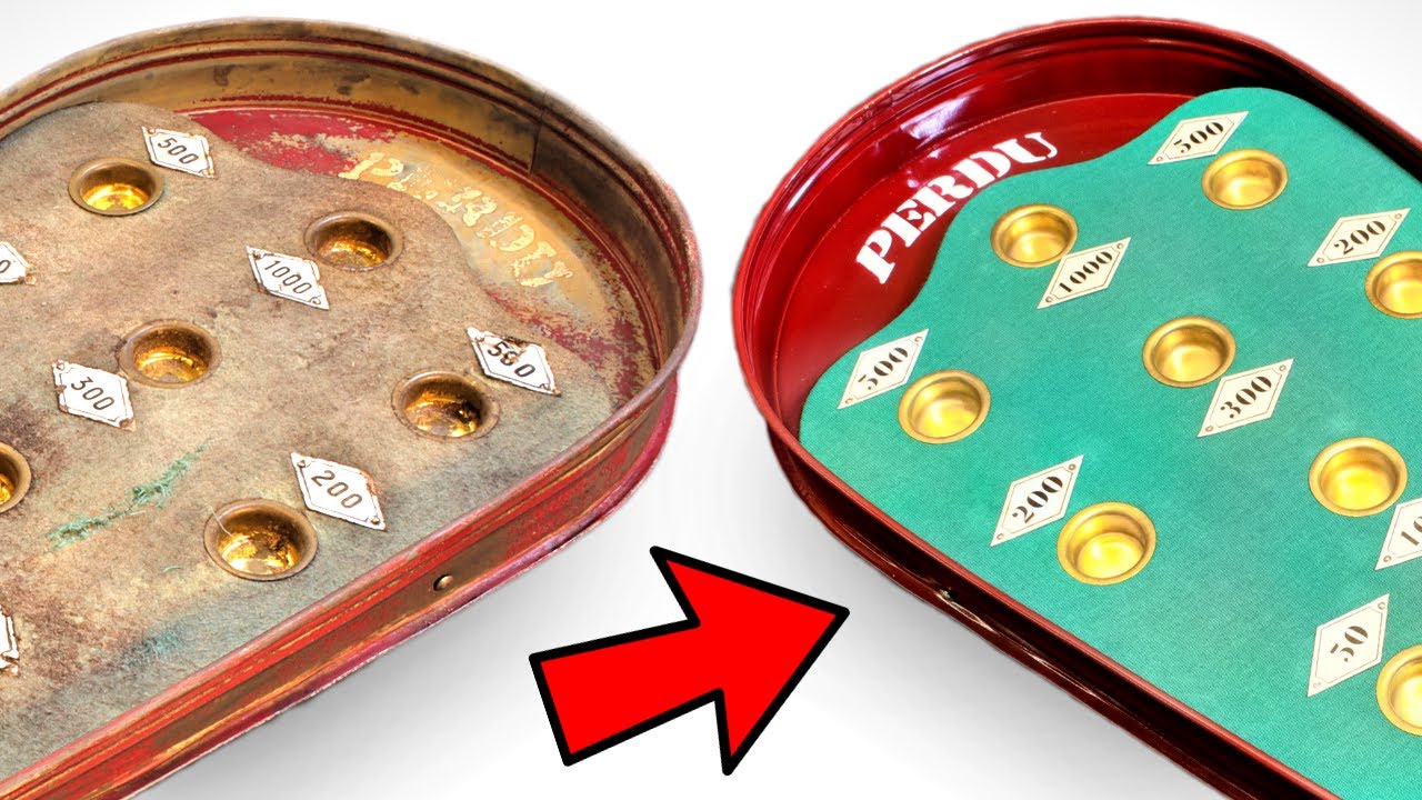 Old and Rusty Game of Skill - Restoration