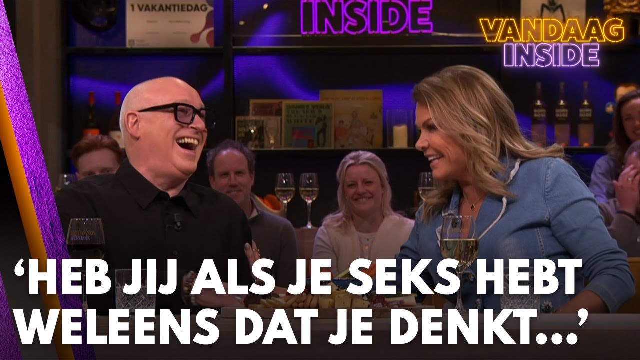 René van der Gijp vraagt Goedele Liekens: 'Heb jij als je seks hebt nog weleens dat je denkt...'
