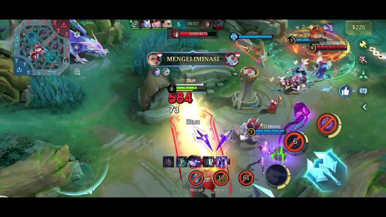 PAKE LESLEY DIINCER TERUS.. LATE GAME !!
