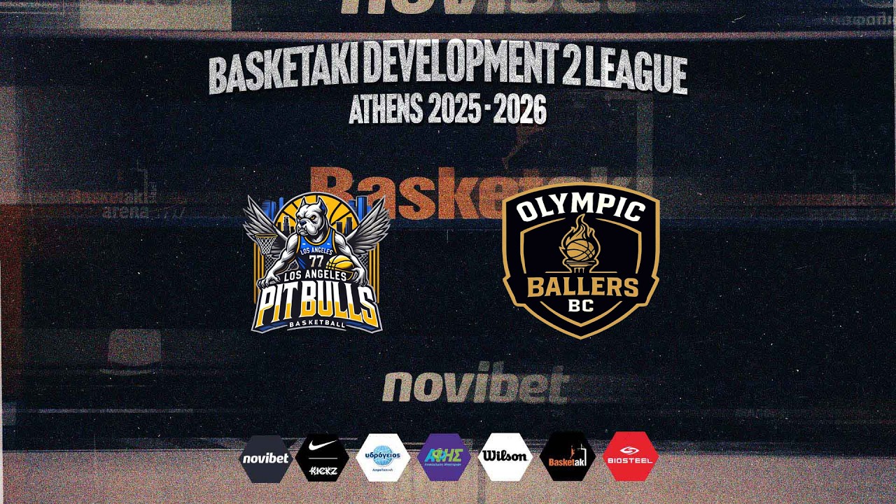 Basketaki The League - Los Angeles Pit-Bulls Vs Olympic Ballers BC (08/02/2026)