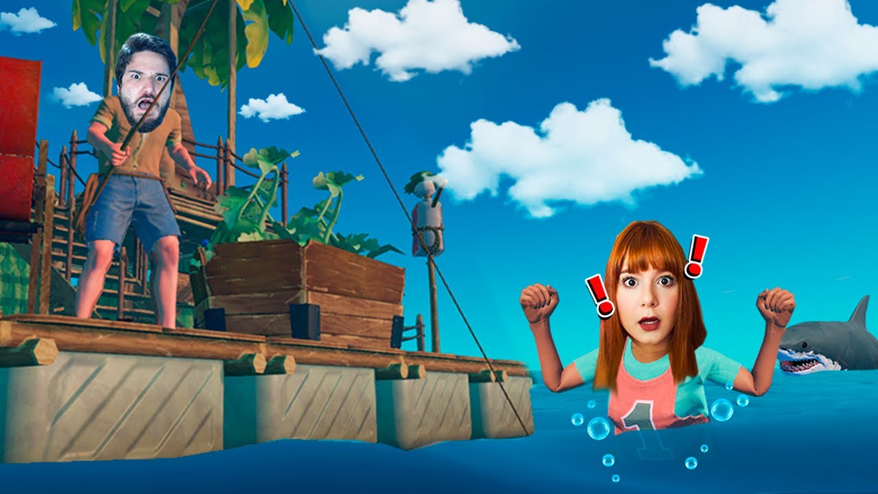 QUASE MORRI AFOGADA NO MAR - RAFT