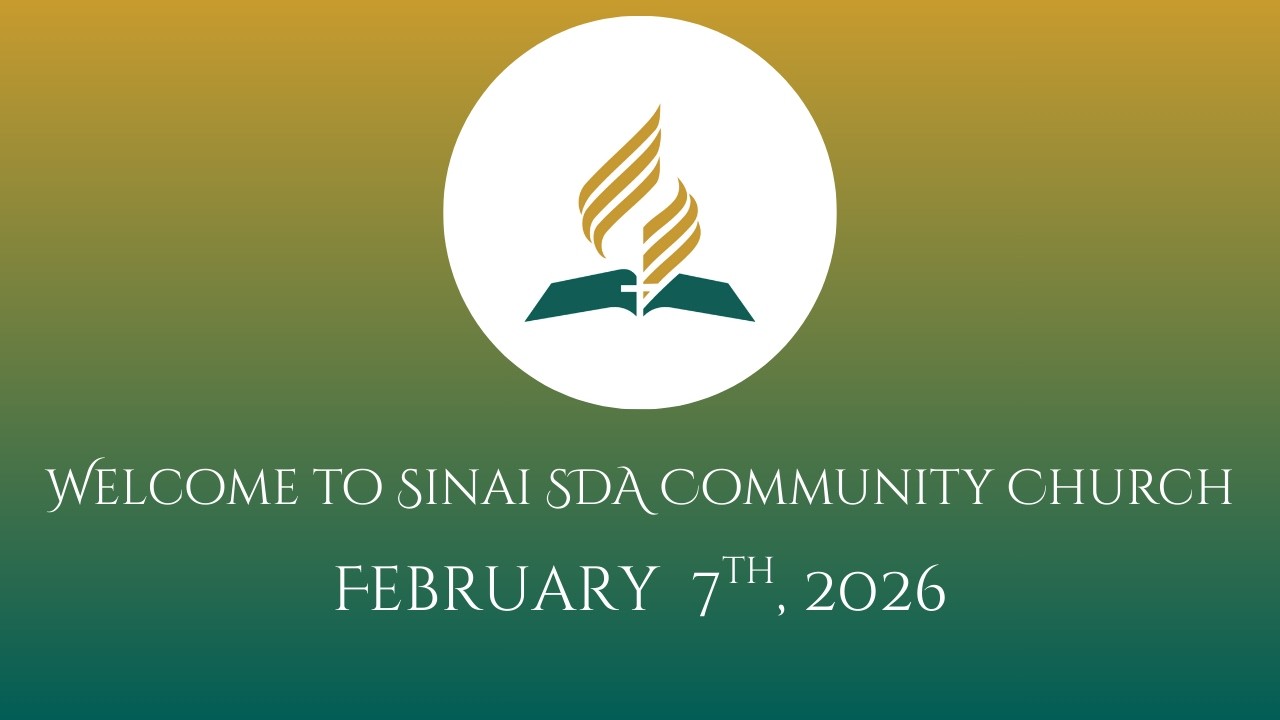 Sinai Seventh Day Adventist Church Live Stream !!