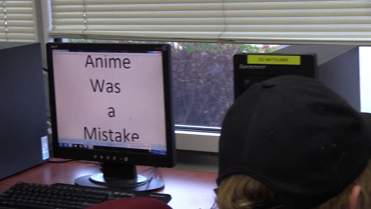 Anime was a mistake
