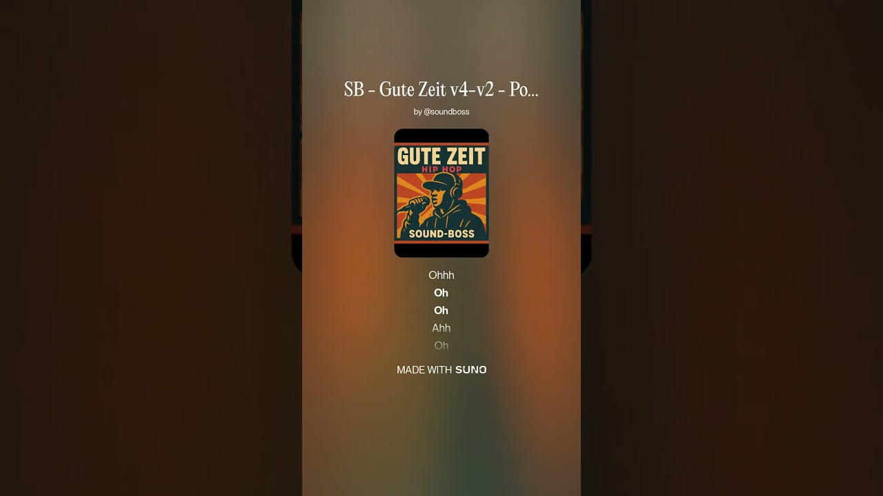 SB   Gute Zeit v4 v2   Pop