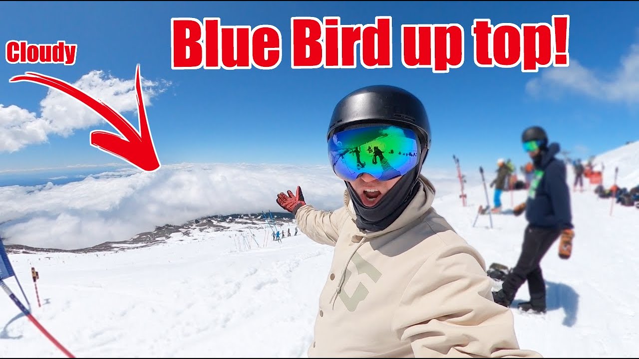Snowboarding Above the Clouds on Timberline at Moun Hood! - (Season 4, Day 164)
