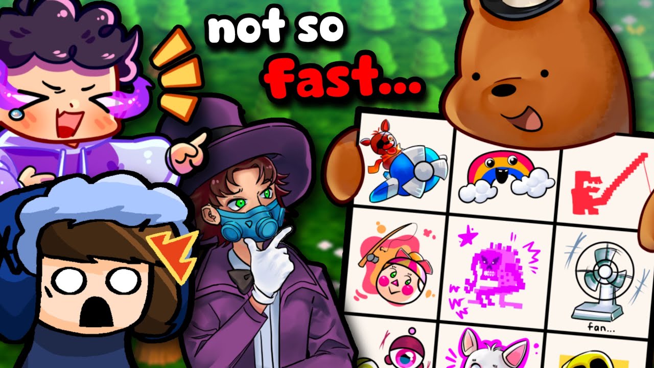 Я заставил ютуберов FNAF сыграть в FNAF World Bingo