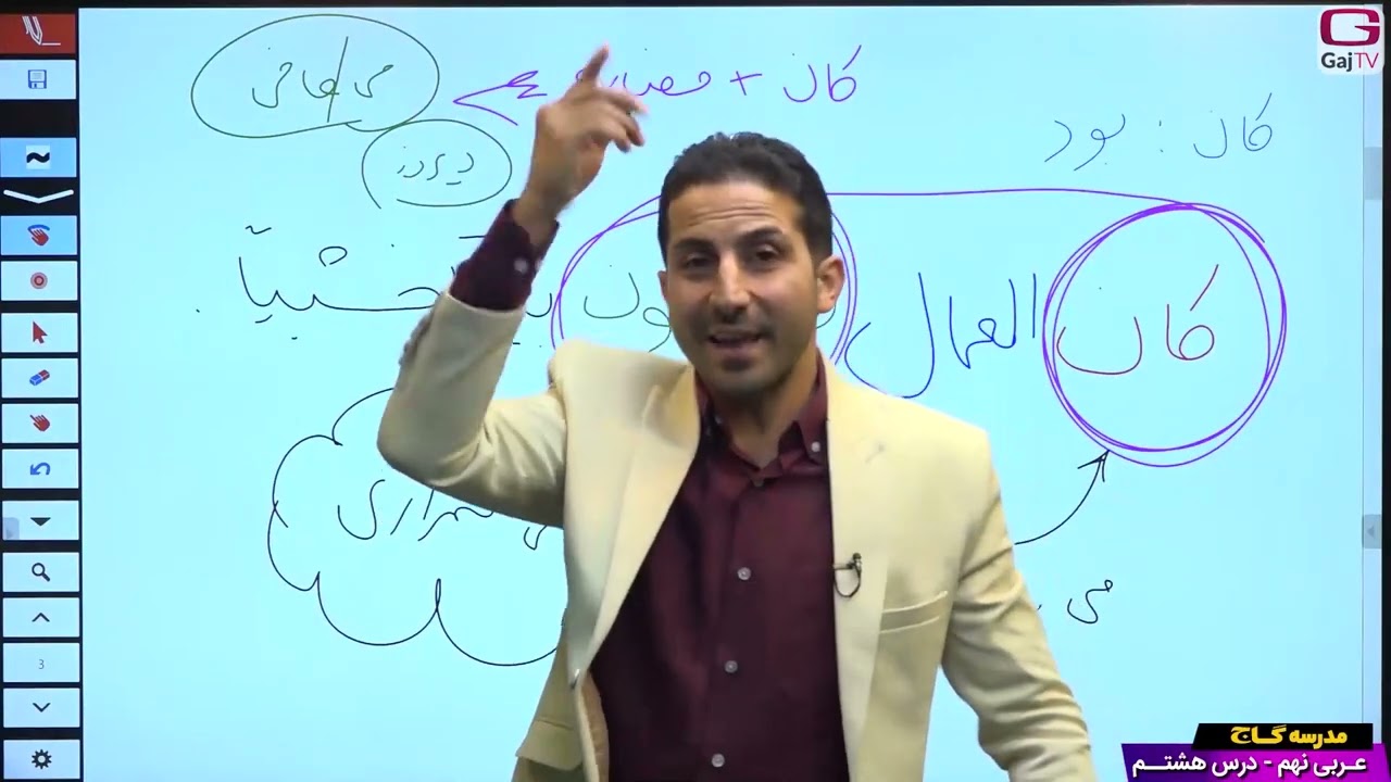پایه نهم- عربی- جلسه هشتم
