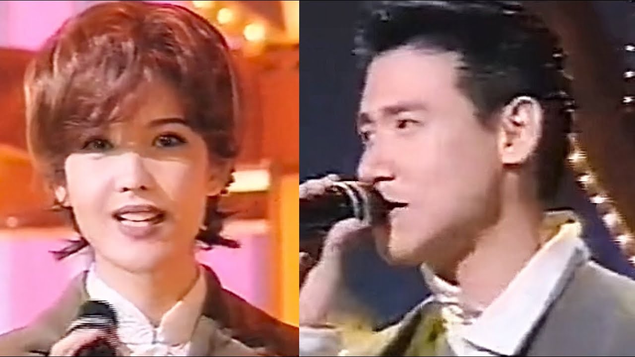 張學友周慧敏 1994《紅葉落索的時候+我等到花兒也謝了》LIVE