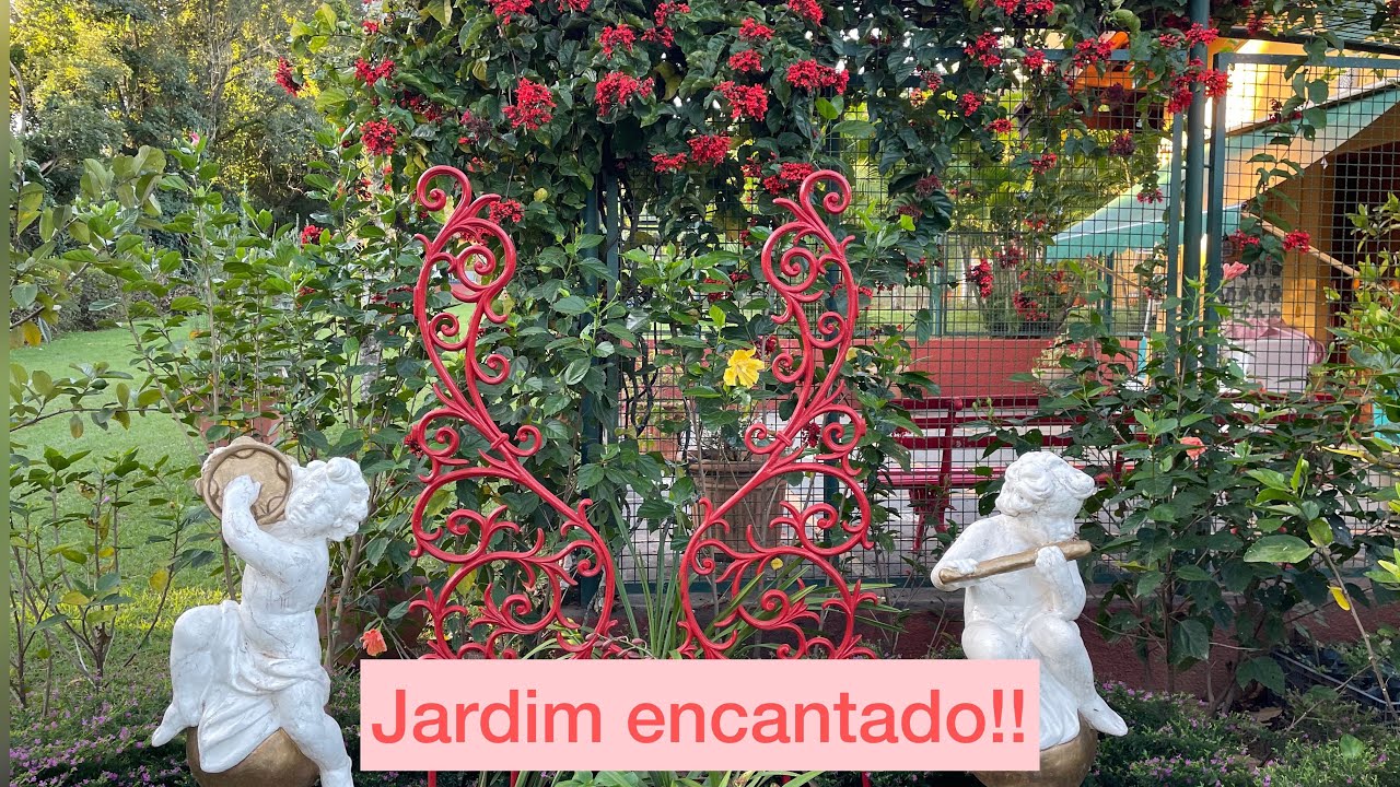 Um dos jardins mais lindo que conheci !!