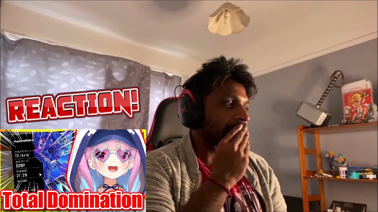 Aqua *12 KILLS CHAMPION* Highlights ENG Sub Apex Hololive REACTION/DISCUSSION!