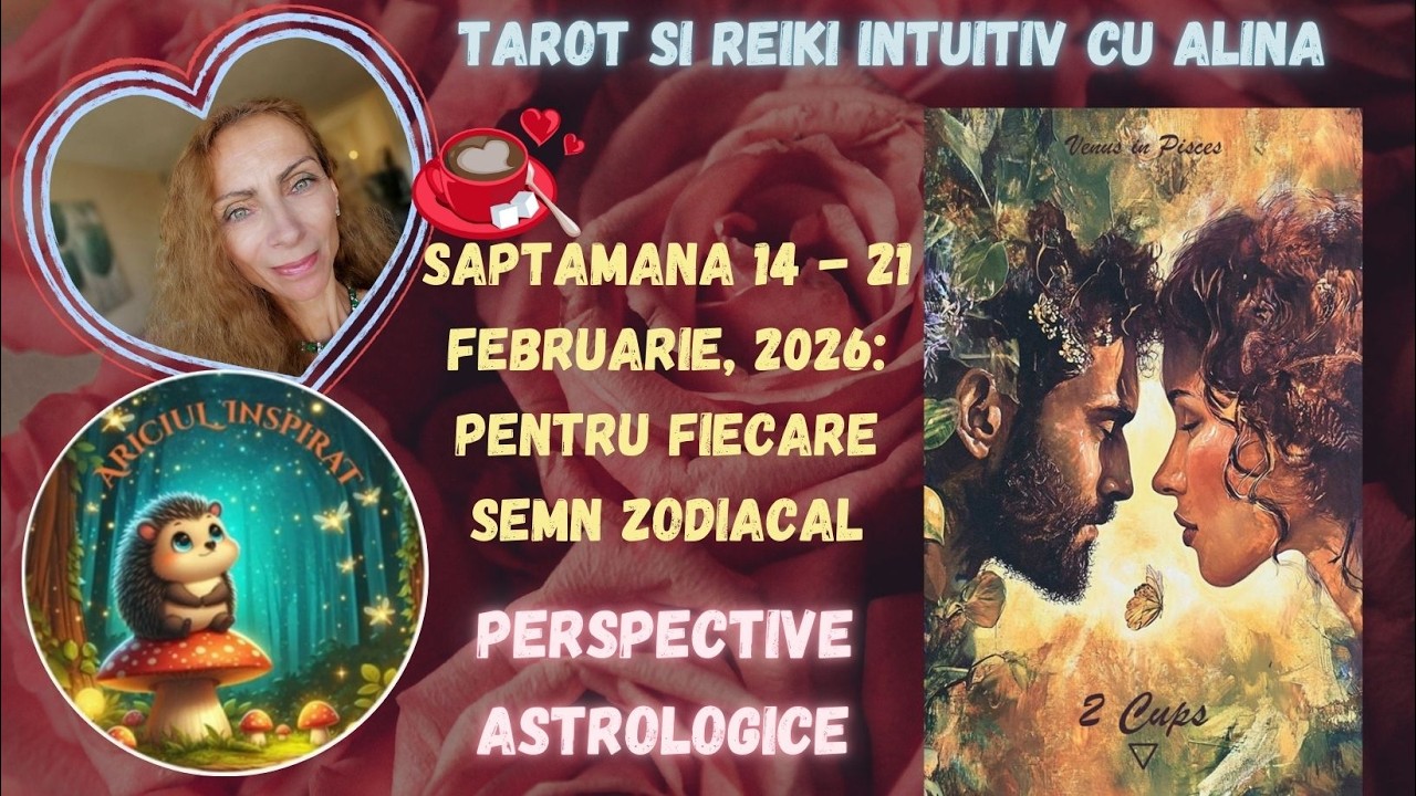 ♓️☕️💐 PESTI TAROT - 14 - 21 FEBRUARIE, 2026 🌞💖