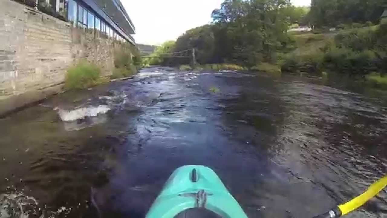 First time in kayak Llangollen North Wales  *Nearly died*