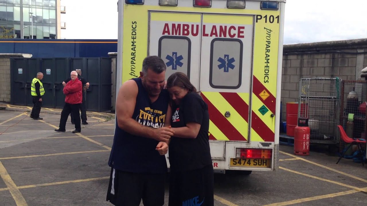 Lisa Armstrong and Andy Collins Ice Bucket Challenge