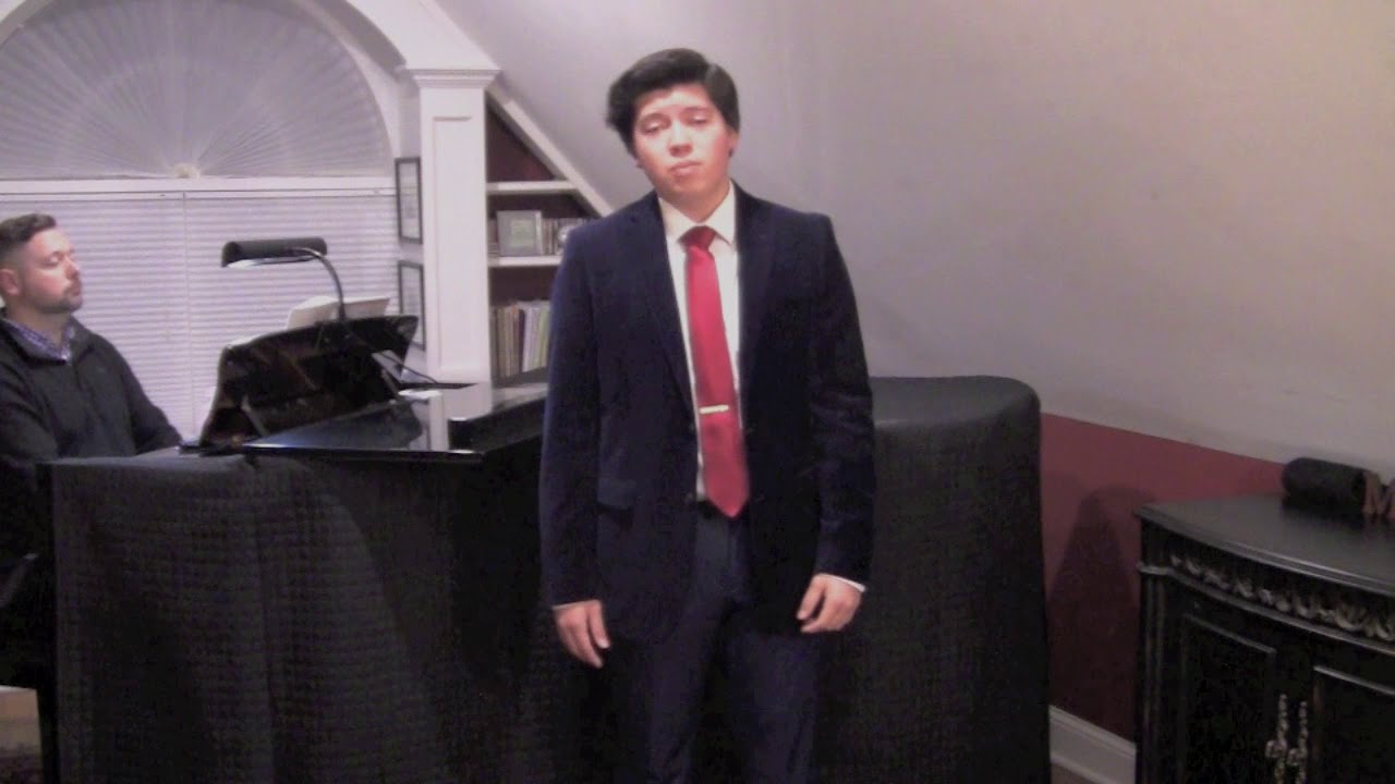 Alex Ewald sings Sea Fever by Mark Andrews