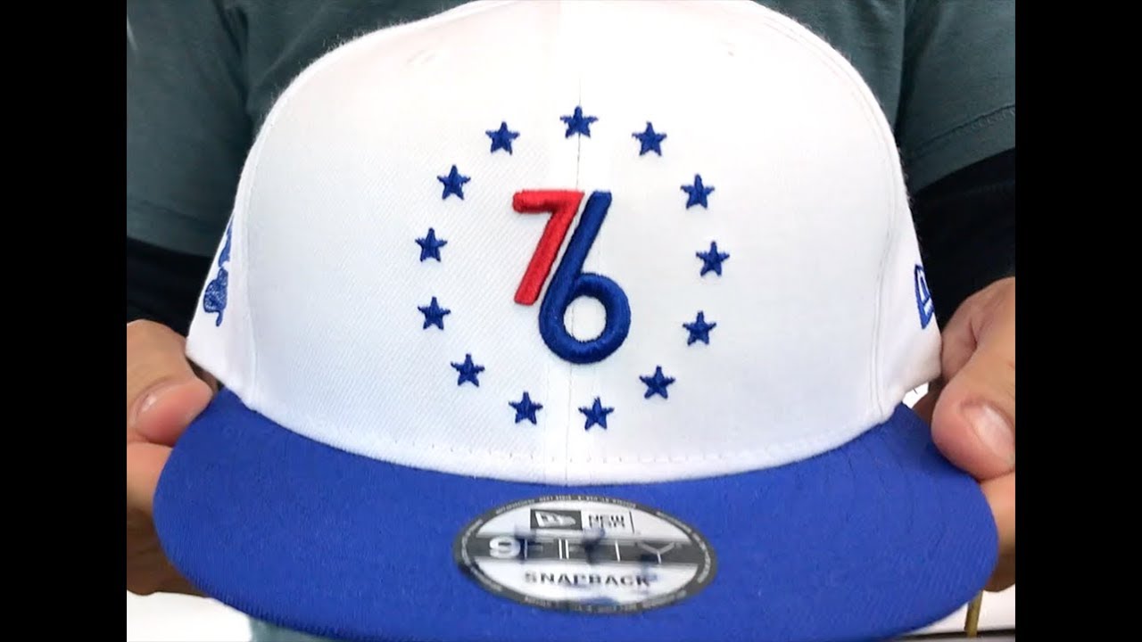 Philadelphia 76ers 18-19 CITY-SERIES SNAPBACK White-Royal Hat by New Era