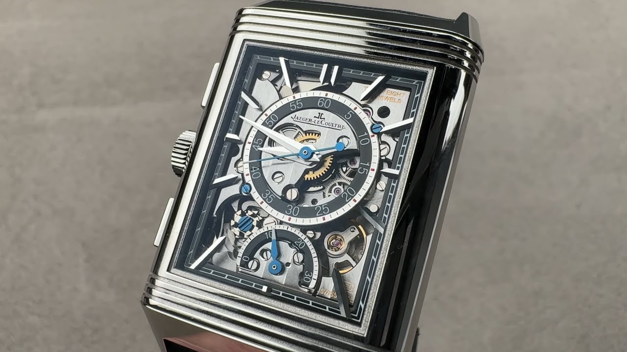 Jaeger-LeCoultre Reverso Tribute Chronograph (Q389848J) | Обзор часов JLC Skeleton