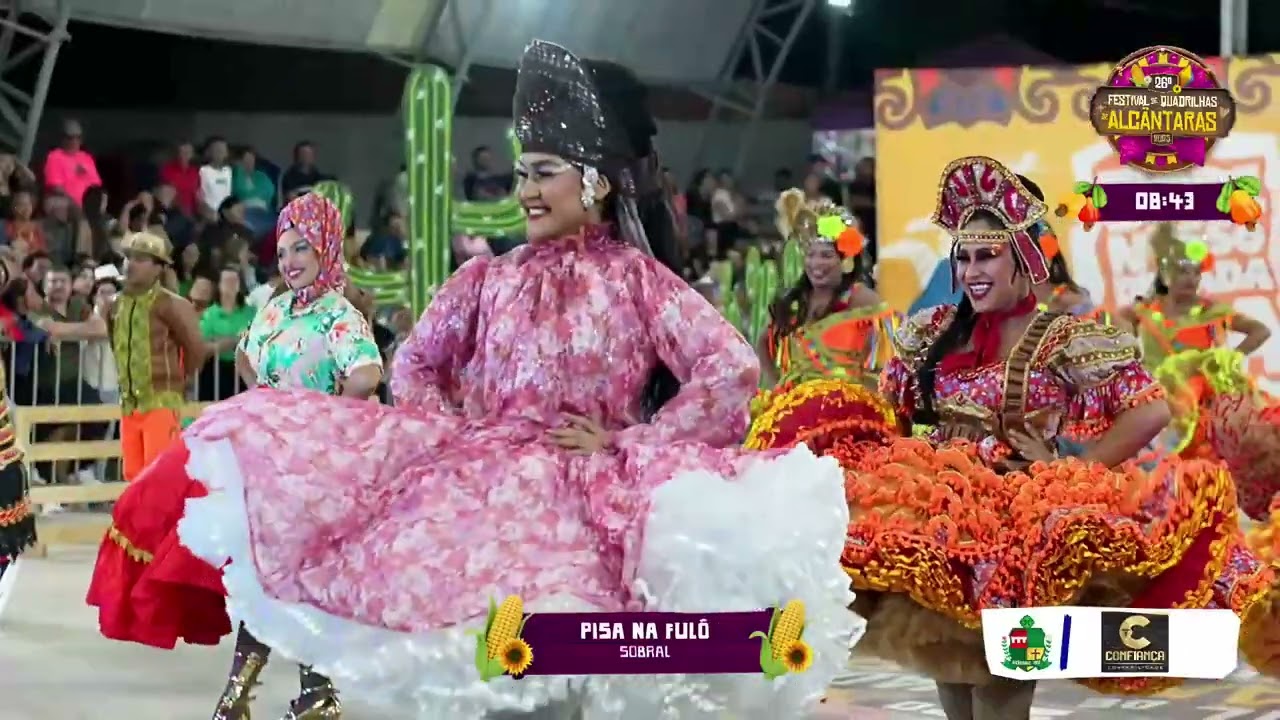 PISA NA FULÔ SOBRAL- 26º FESTIVAL DE QUADRILHAS DE ALCÂNTARAS 2025- CAMPEÃ