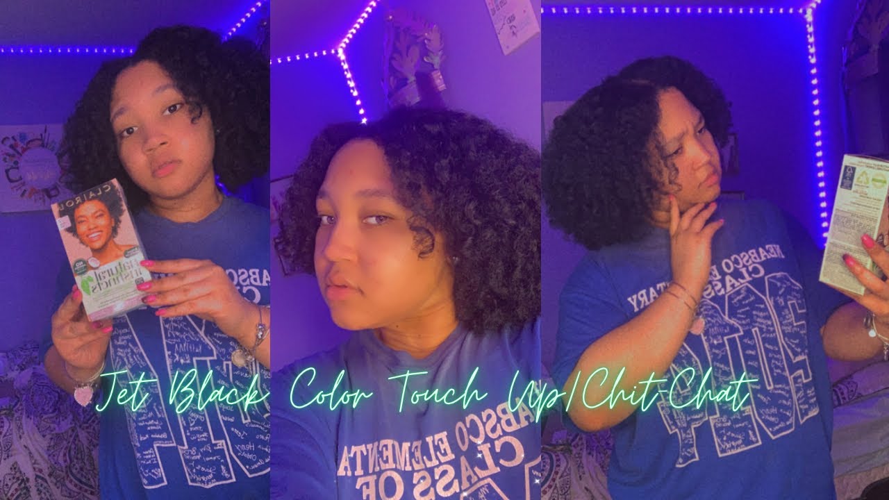 Jet Black Color Touch Up/ Chit-Chat Update 🖤| Baby Doll Layla