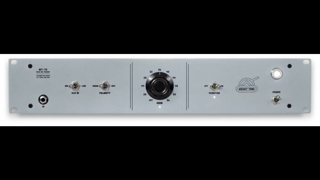 Locomotive Audio Releases Updated Version of V72-Style Mic Preamp