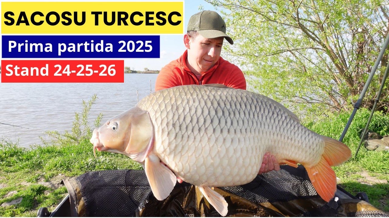 Pescuit la crap cu Peter #22 | Sacosu Turcesc 2025 | 3 Standuri & 6 pescari