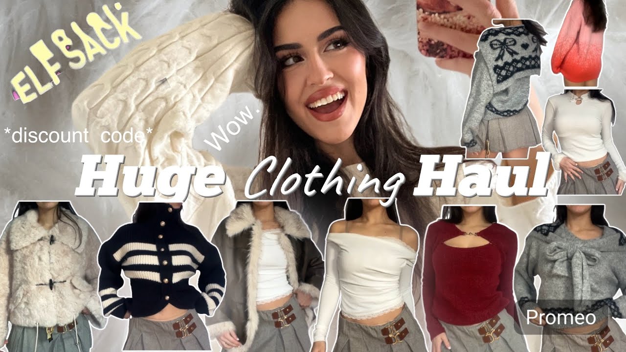 MASSIVE ELFSACK CLOTHING HAUL😍 | Try-on, first impressions, Honest review